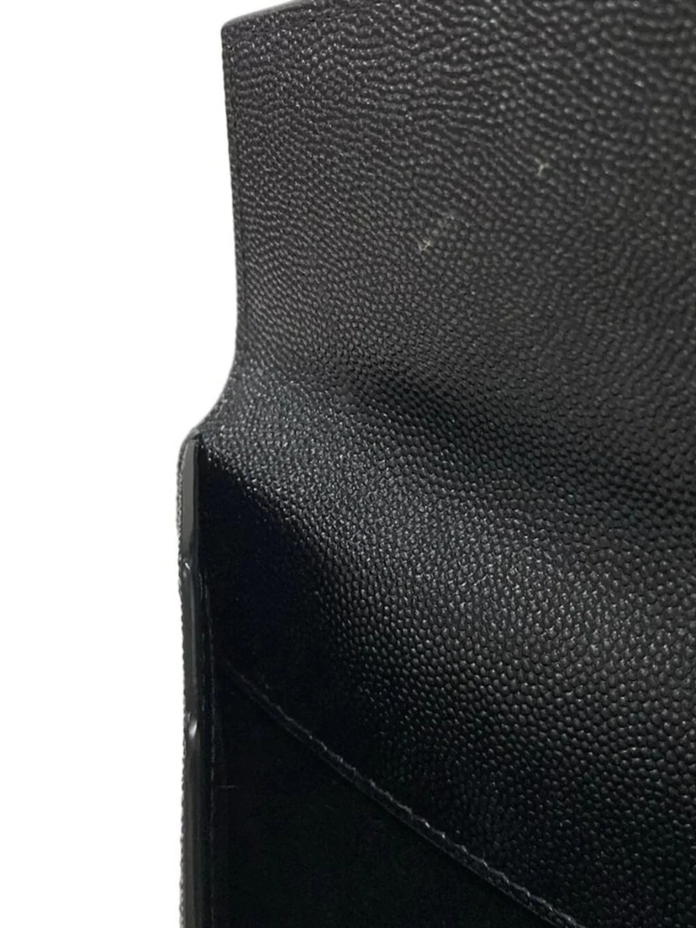 SAINT LAURENT PARIS 565739 Black Leather Clutch Bag - Picture 13 of 15
